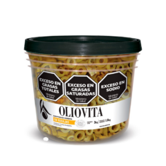 Aceitunas Verdes Oliovita en Rodajas 1,6kg Escurrido