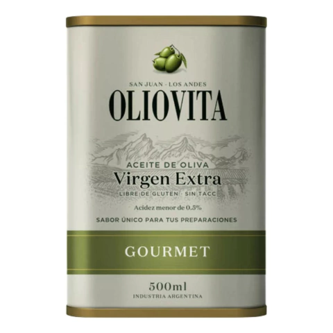 Aceite de Oliva Oliovita Gourmet Lata 500ml