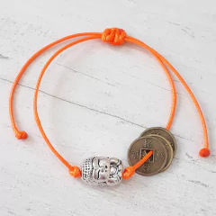PULSERA ENERGIA ANCESTRAL NARANJA - comprar online