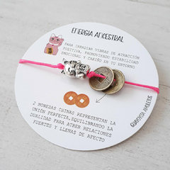 PULSERA ENERGIA ANCESTRAL ROSA