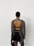 open-back vintage blazer - comprar online