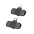 MICROFONO CORBATERO DUAL MIC-C2 (COD: 10409717/ 10409716) en internet