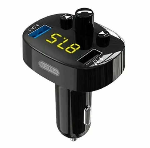 TRASMISOR FM BLUETOOTH PARA AUTO EZRA EZ72 (COD: 10900432/10900431)