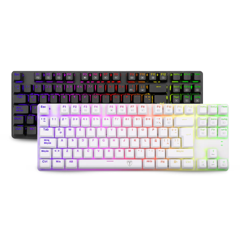 TECLADO GAMER MECANICO T-DAGGER BORA T-TGK315/ T-TGK313 (COD: 15600496/ 15600512)