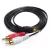 CABLE AUX 3,5mm A 2 RCA ESTEREO 1,5 METROS (COD: 13800023)