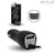 CARGADOR AUTO MICRO USB Y TIPO C MOD 33 ONLY RIDE 3.1 AMP (COD: 13200255/13200254)