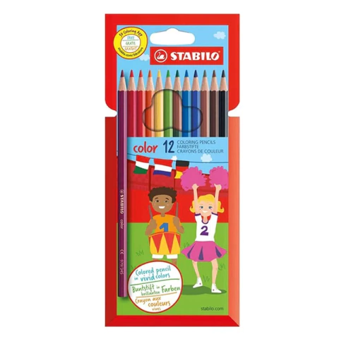 LAPICES DE COLORES STABILO X12