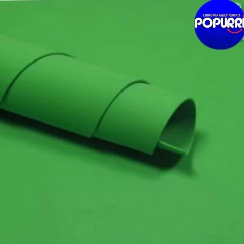 GOMA EVA LISA-VERDE OSCURO