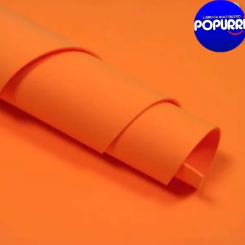 GOMA EVA LISA-ANARANJADO