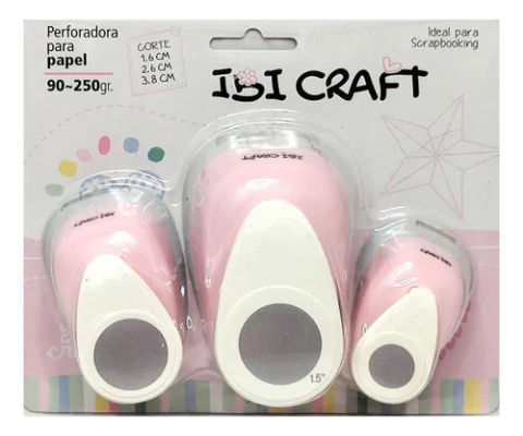 PERFORADORA IBI CRAFT SET CIRCULOS X3