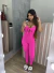 Macacão Maisa 3D Faixa Rosa - (cópia) - Valérios Boutique 