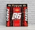 Cartel Agustín Canapino Chevrolet TC · 30x30 - comprar online