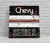 Cartel Vintage Chevy Serie 2 · 30x30 cm #01 en internet