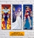 Combo #003 · 3 Cuadros Saint Seiya · Canvas 80x30 cms en internet