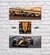 Combo Lando Norris · Cuadros 80x30 + 30x30 + Calcos #01
