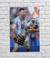 Banner Lionel Messi Copa América 2024 · 120x80 cms
