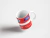 Taza Fierrera Ford Falcon Sprint Rojo #01