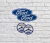 Combo 4 Calcos Ford - comprar online