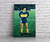 Cuadro Diego Maradona · Boca · 60x40 cm