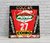 Cartel Gastón Mazzacane Chevrolet TC · 30x30 cm