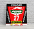 Cartel Gastón Mazzacane Chevrolet TC · 30x30 cm - comprar online