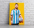 Cuadro Lionel Messi · Qatar 2022 · 60x40 cm - comprar online