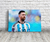 Cuadro Lionel Messi · Qatar 2022 · 60x40 cm