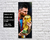 Cuadro Lionel Messi · 80x30 cm #02 - comprar online