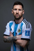 Imagen de Banner Lionel Messi Qatar 2022 · 120x80 cms