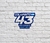 Calco Franco Colapinto Williams Racing Nº43 · 12x9 cms