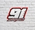 Calco Guillermo Ortelli Nº91 2021 · 18x12 cms en internet