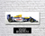 Cuadro Alain Prost · F1 · 80x30 cm #01 - comprar online