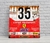 Cartel Carlos Reutemann Formula 1 · 30x30 cm - tienda online