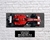 Cuadro Michael Schumacher · F1 · 80x30 cm #07 en internet