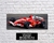 Cuadro Michael Schumacher · F1 · 80x30 cm #05 en internet