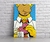Cuadro Homero Simpson Donut · Canvas con Bastidor 60x40 cm - comprar online