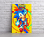 Cartel Sonic The Hedgehog Sega · 45x30 cm