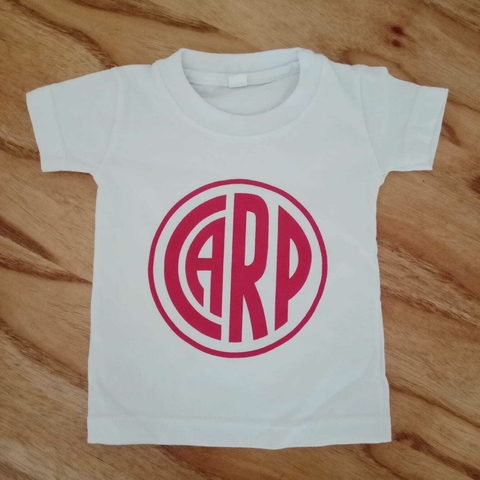 Remera blanca River Plate