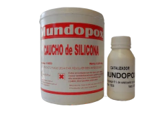 Caucho De Silicona Mundopox Profesional para Moldes x 1 kg