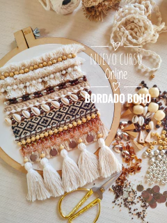 Curso Online Bordado BOHO en internet