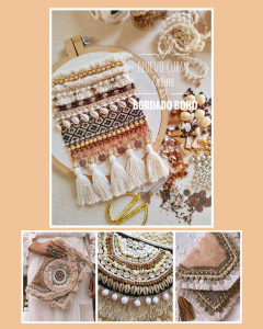 Curso Online Bordado BOHO - Bordados Vitto Capelli