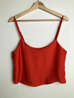 Musculosa salmon Paz Cornu