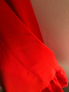 Vestido rojo en internet