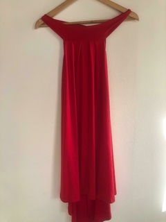 Vestido rojo Flor gagliani