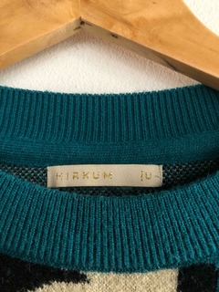 Sweater turquesa Hirkum en internet