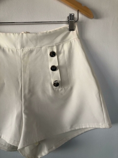 Short de vestir blanco - comprar online