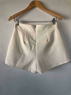 Short de vestir blanco - CAMBIARTE