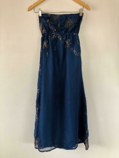 Vestido strapless Sophya