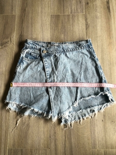 Pollera short jean Vertu - comprar online