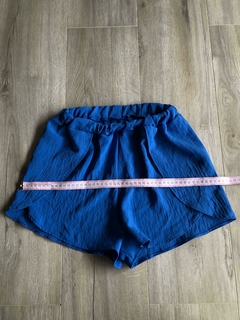 Short azul - tienda online